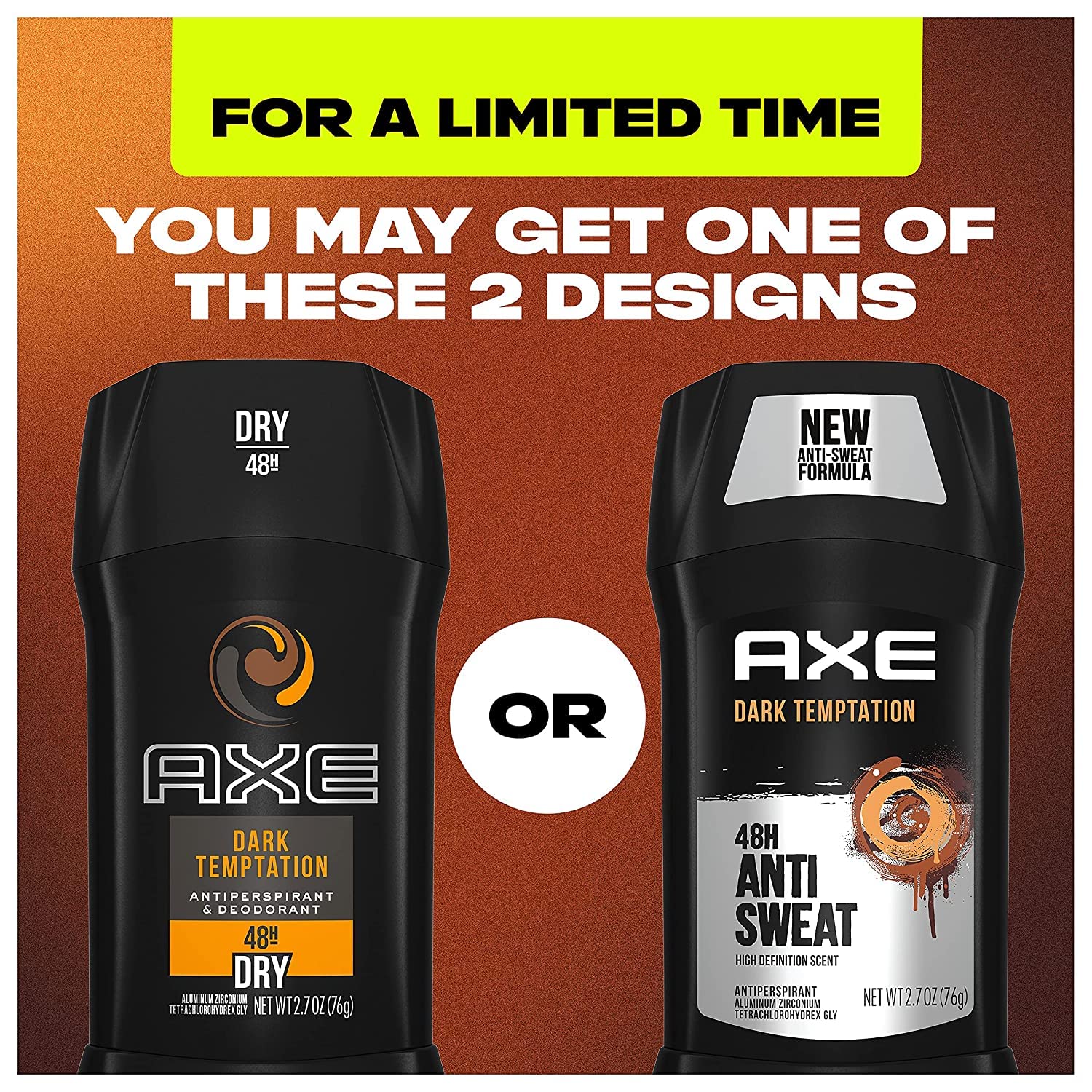 AXE DRY ST 18.2% 76GM DK TEMPT