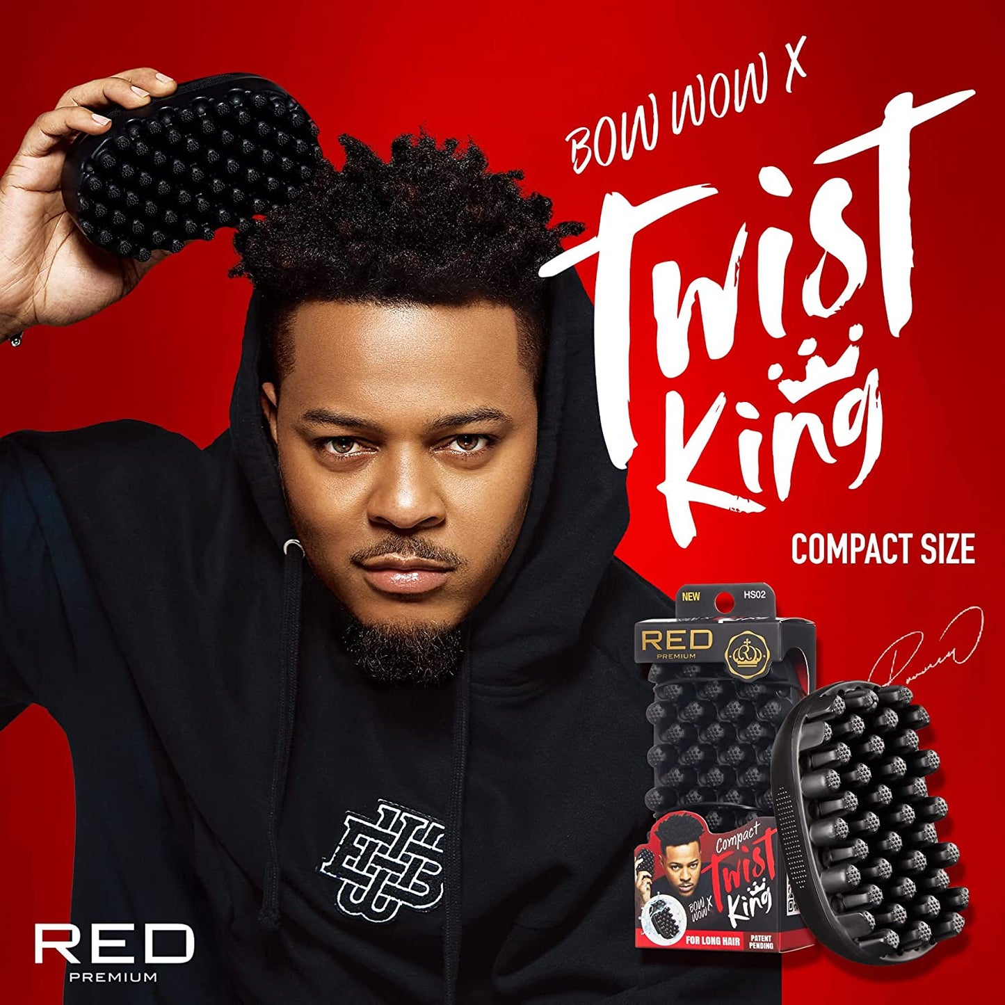 Kiss Red Bow Wow X Premium Twist King