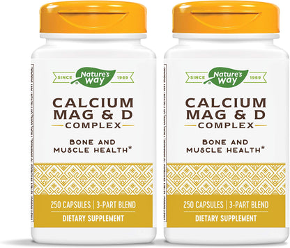 NATURE'S WAY CALCIUM,MAGNESIUM & VIT D