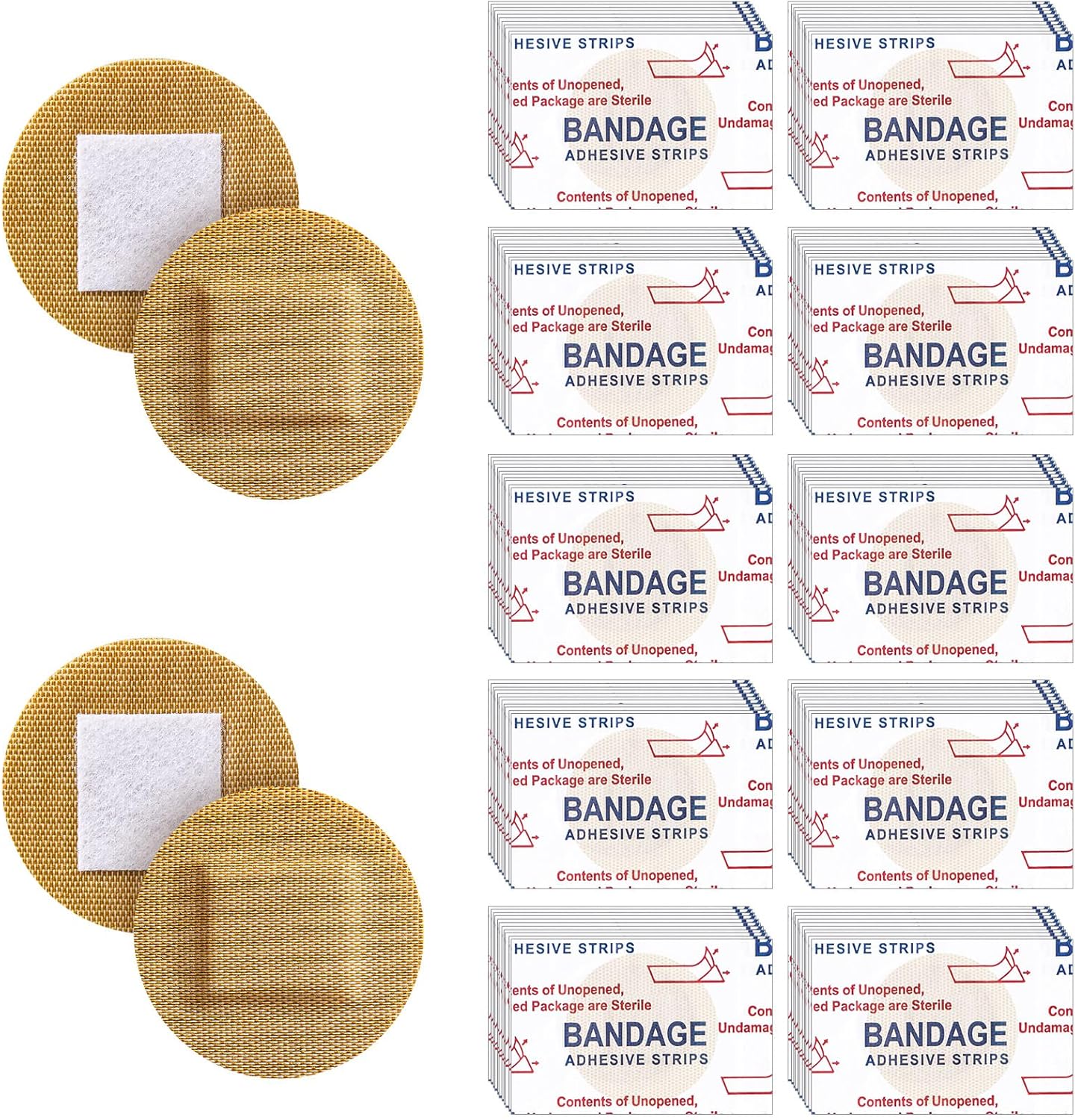 LDR BANDAGE FBRC A/B AP 0.1% 100