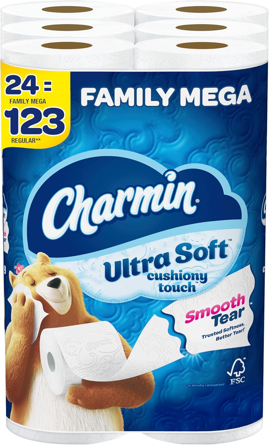 CHARMIN ULTRA SOFT 4X9 MG RL