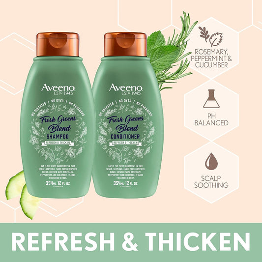 AVEENO FRESH GREENS 2IN1 SH 12Z