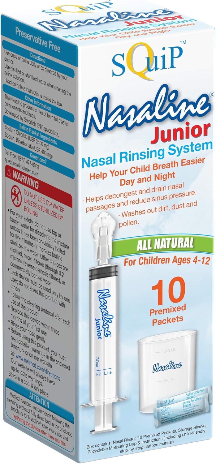 SQUIP PRODUCTS NASALINE JUNIOR
