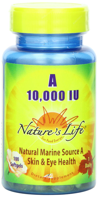 NATURE'S WAY VITAMIN A 10,000IU
