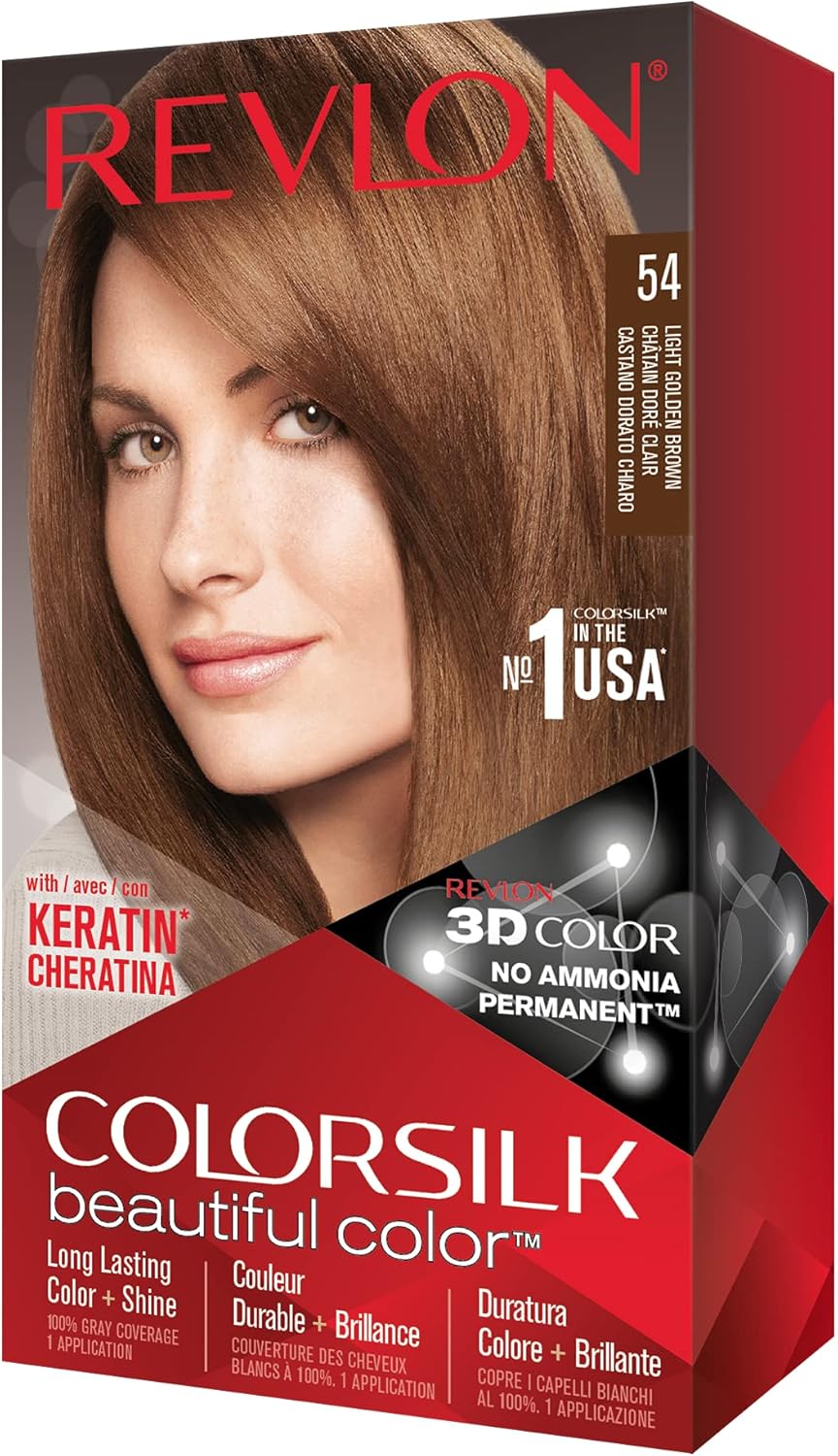 COLORSILK  54 LIGHT GLDN BROWN