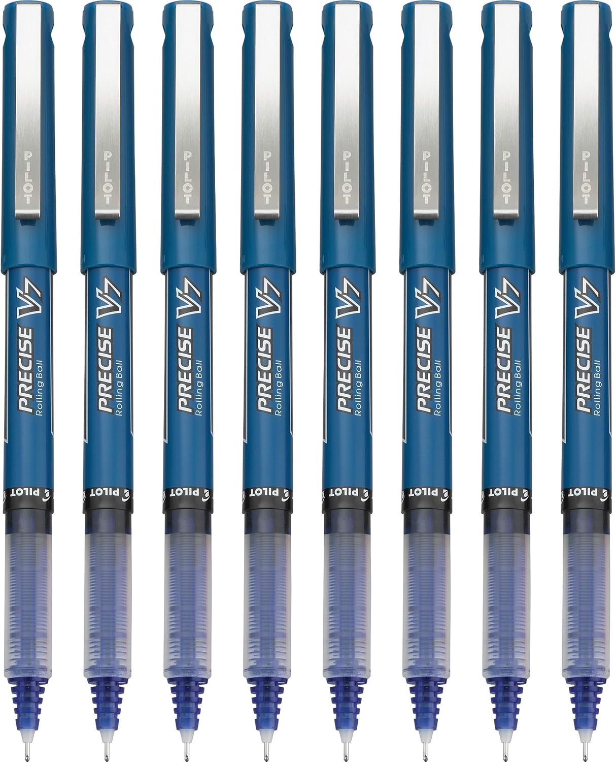 Pilot Precise V7 Rolling Ball Stick Pens, Fine Point (0.7mm), Black, 1 Count