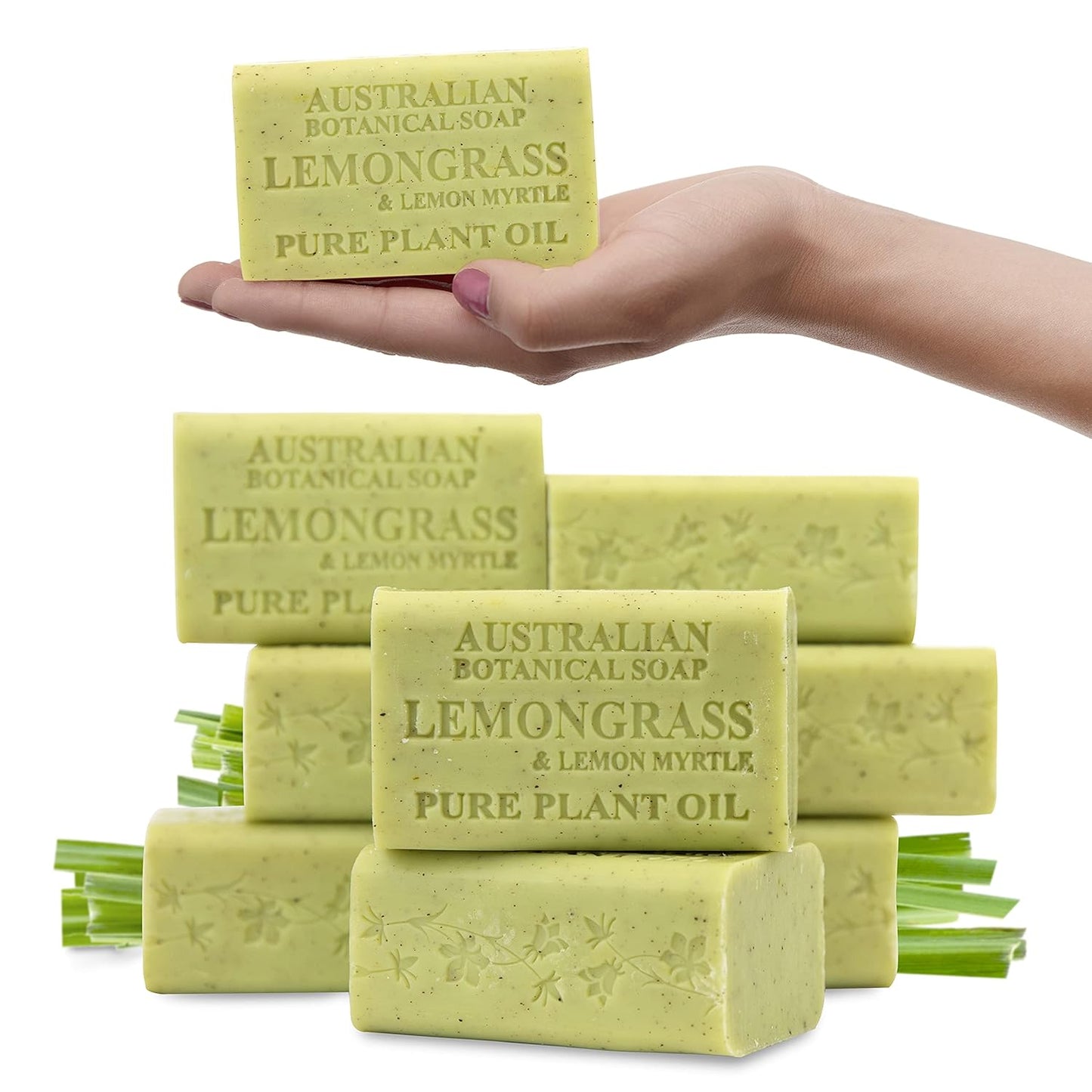 AUSTRALIAN BOTANICAL SOAP BAR SOAP,LEMONGRASS