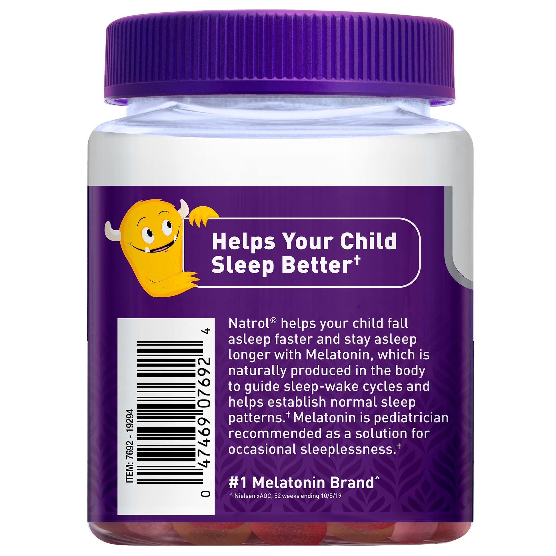 GNP MELATONIN CHLD 1 MG RSPBRY CHW 60CT