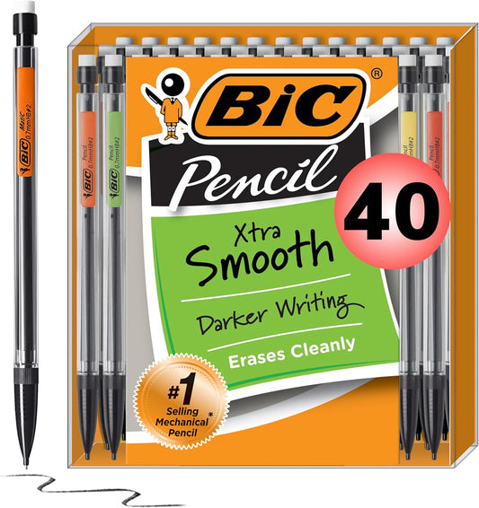 BiC Xtra Life Mechanical Pencils, 5 count