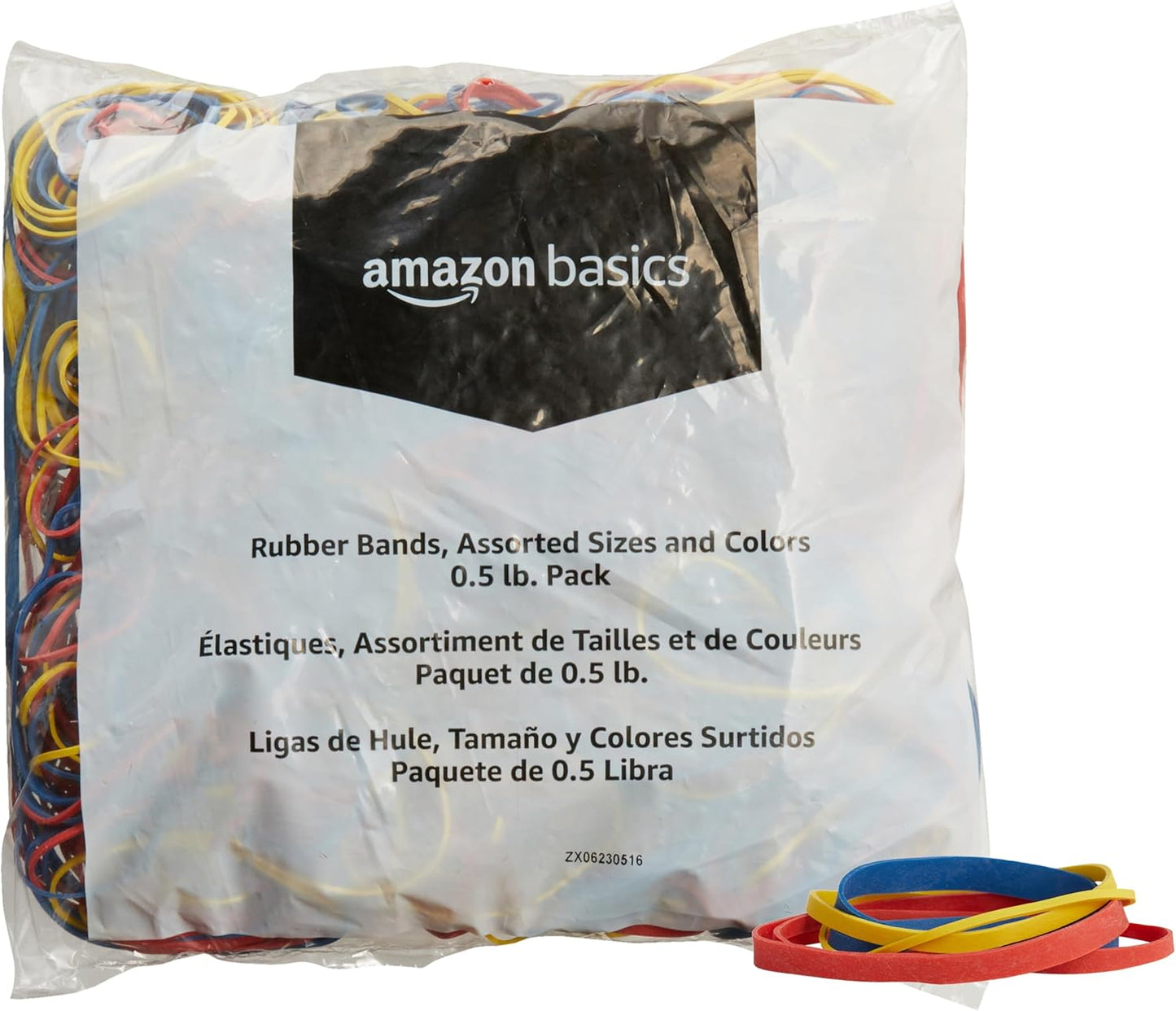 Ava Assorted Size & Color Rubber Bands, 1.5 oz