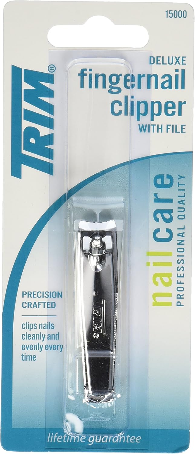 Trim Deluxe Fingernail Clipper With File