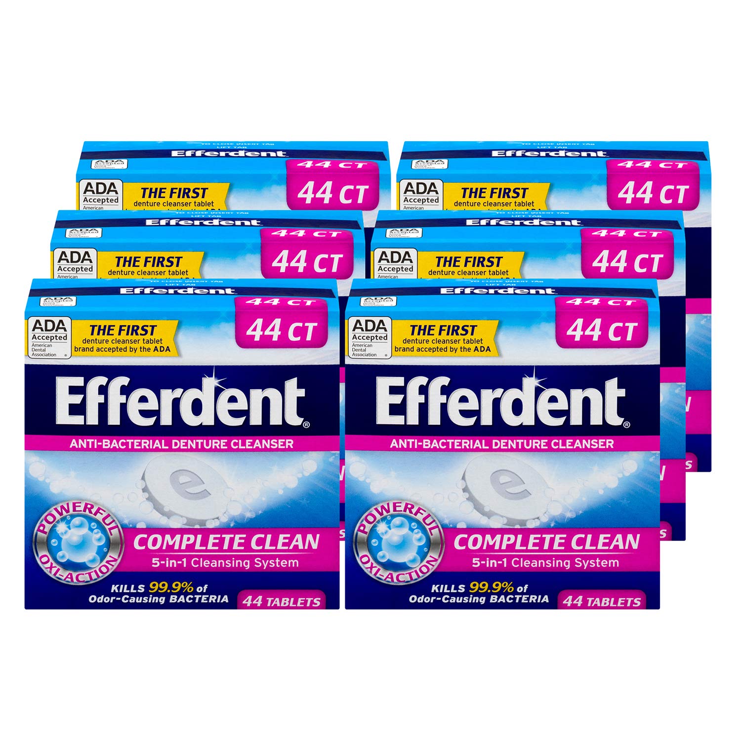 EFFERDENT ORIGINAL TABLET 44CT