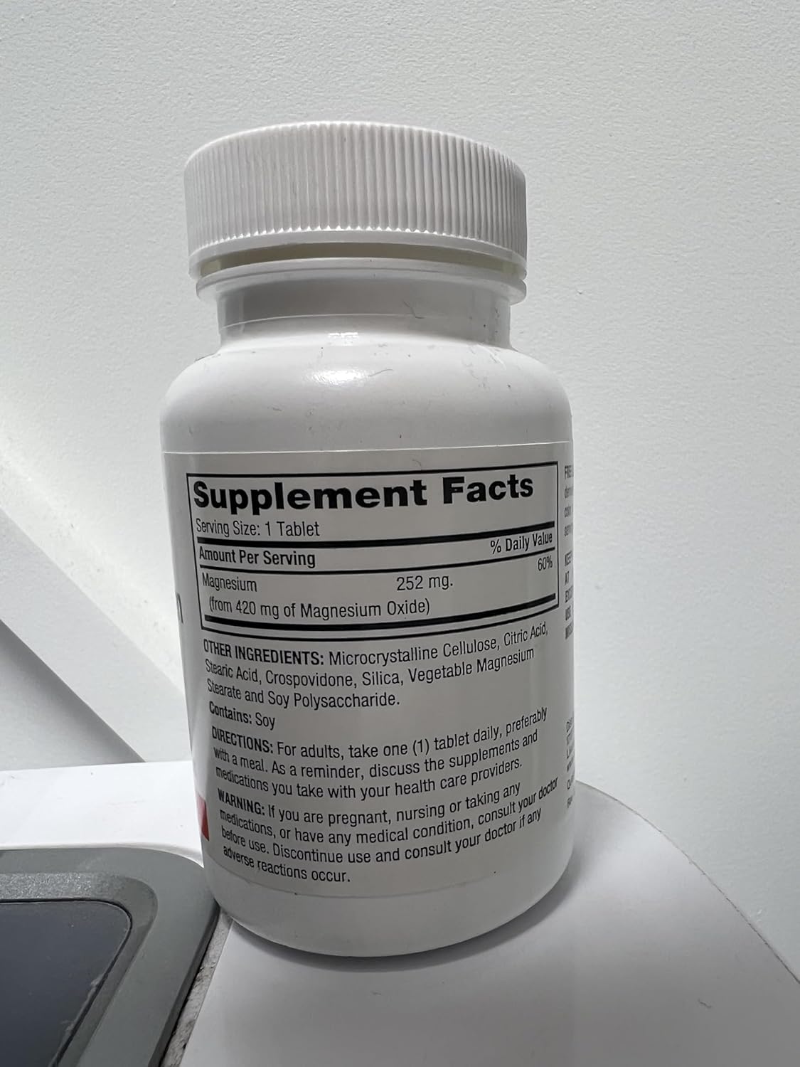 MAGNESIUM OXIDE 400MG TABLET 120CT RUGBY