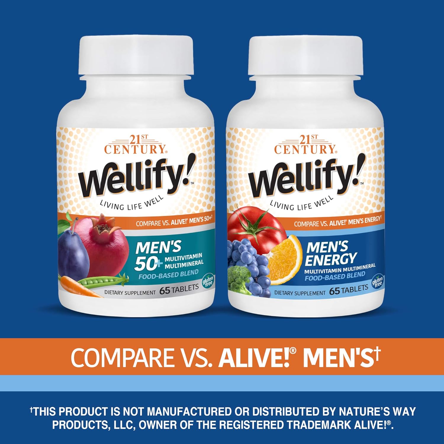WELLIFY WOMENS 50+ ENERGY TB 65
