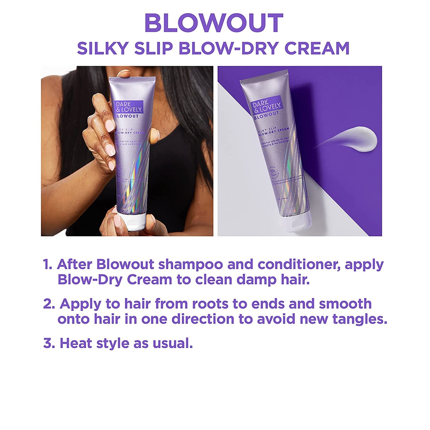 D&L BLOWOUT BLOW DRY CREAM   5Z