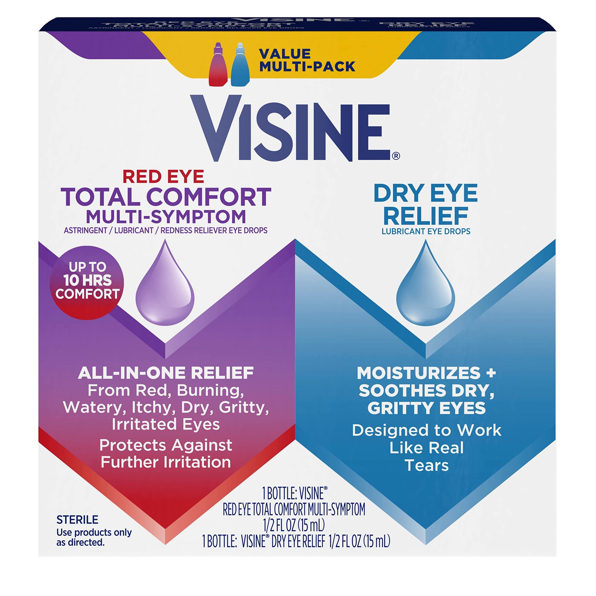 GNP MULTI SYMPTOM RELIEF RED EYE 0.5OZ