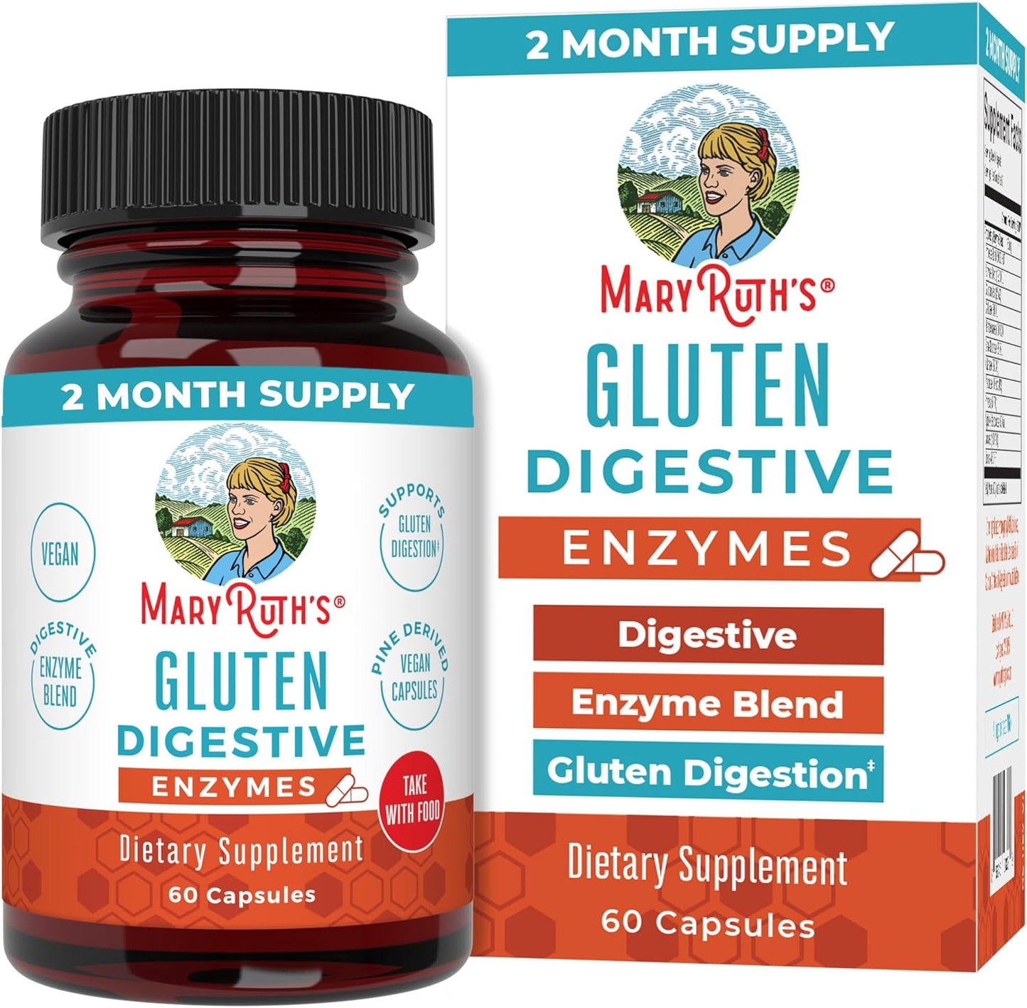 MARY RUTH'S GLUTEN DIGESTIVE ENZYMES