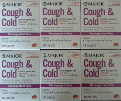 LDR COUGH/COLD HBP TB 30-4MG 16