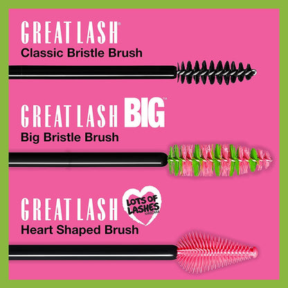 MAYBELLINE New York Great Lash Lots Of Lashes Washable Mascara, 142 Brownish Black, 0.43 oz