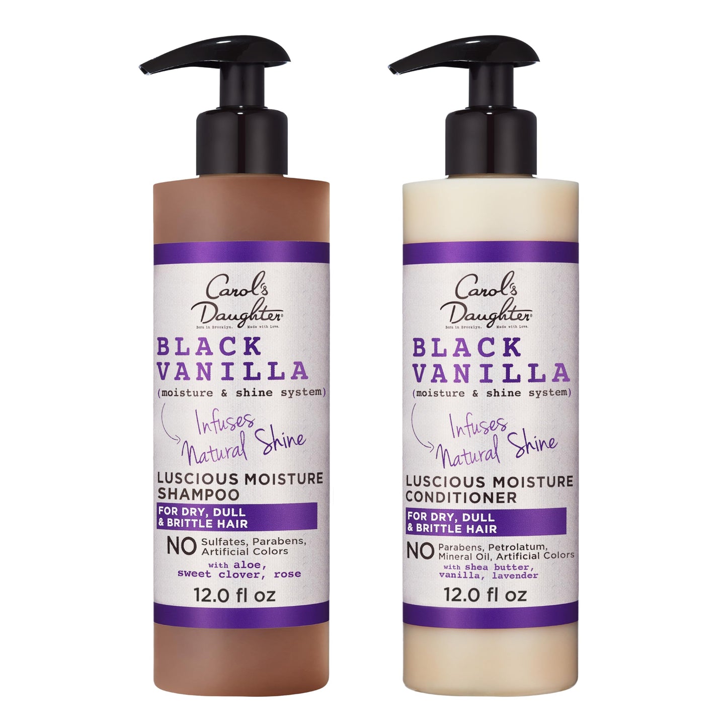 CAROL'S BLK/VAN SHAMPOO      2Z