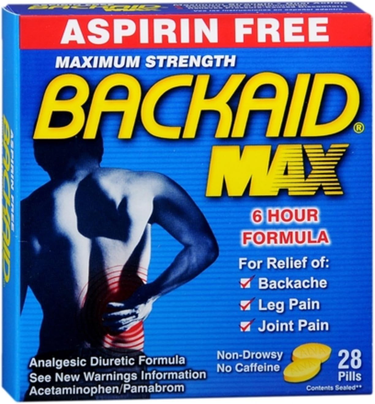 BACKAID TB 500-25MG 28 AS/F
