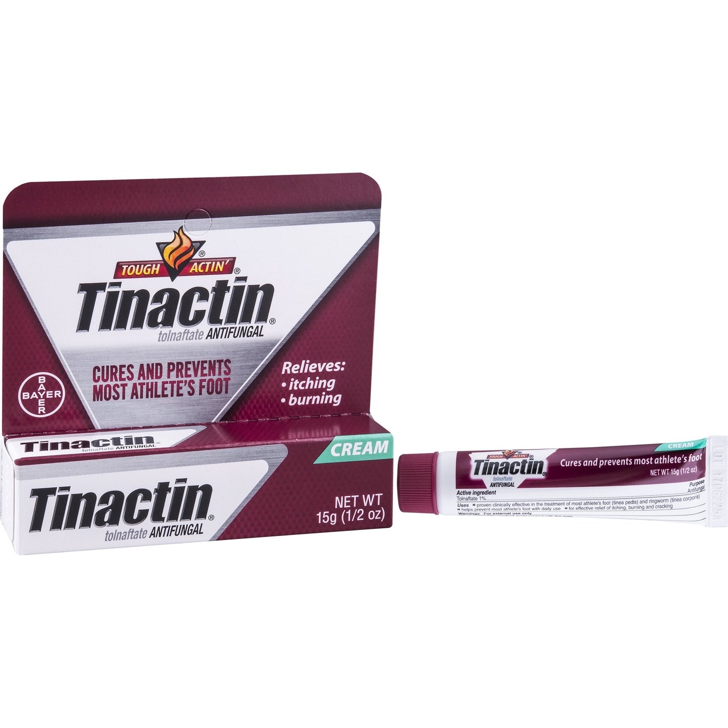 TINACTIN 1% ANTIFUNGAL FOOT CRM 15GM