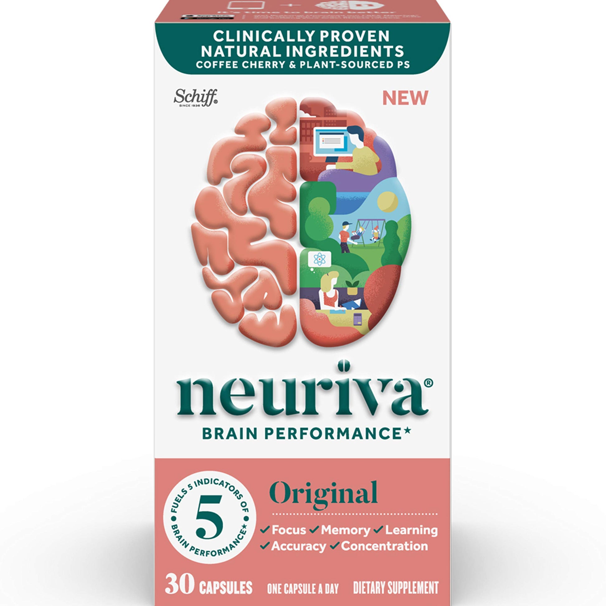 NEURIVA BRAIN MEMORY CP 30 3D