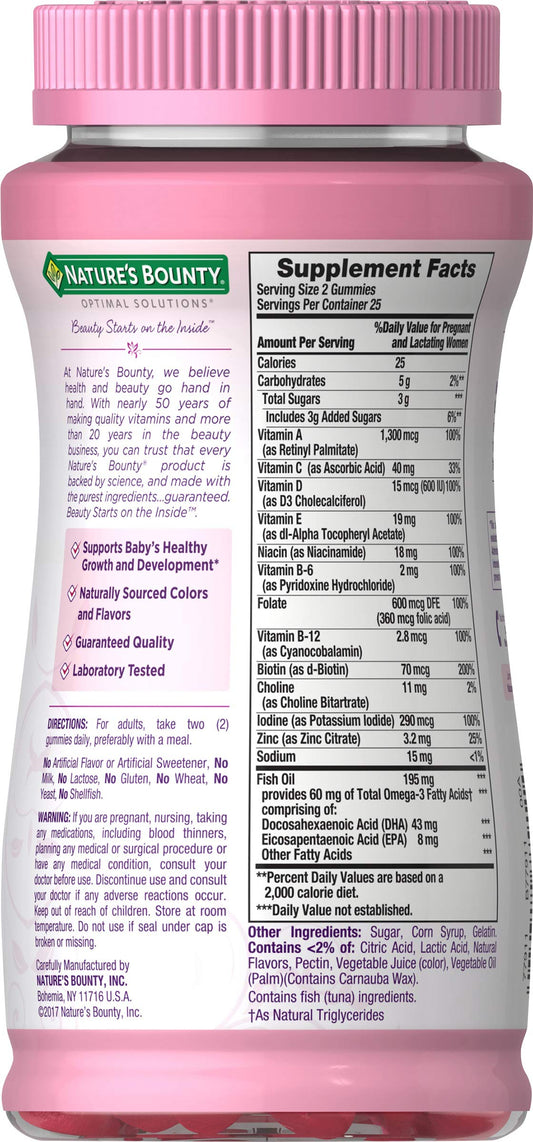 ESSENTIAL PRENATAL GMY 50CT NAT BOUNTY
