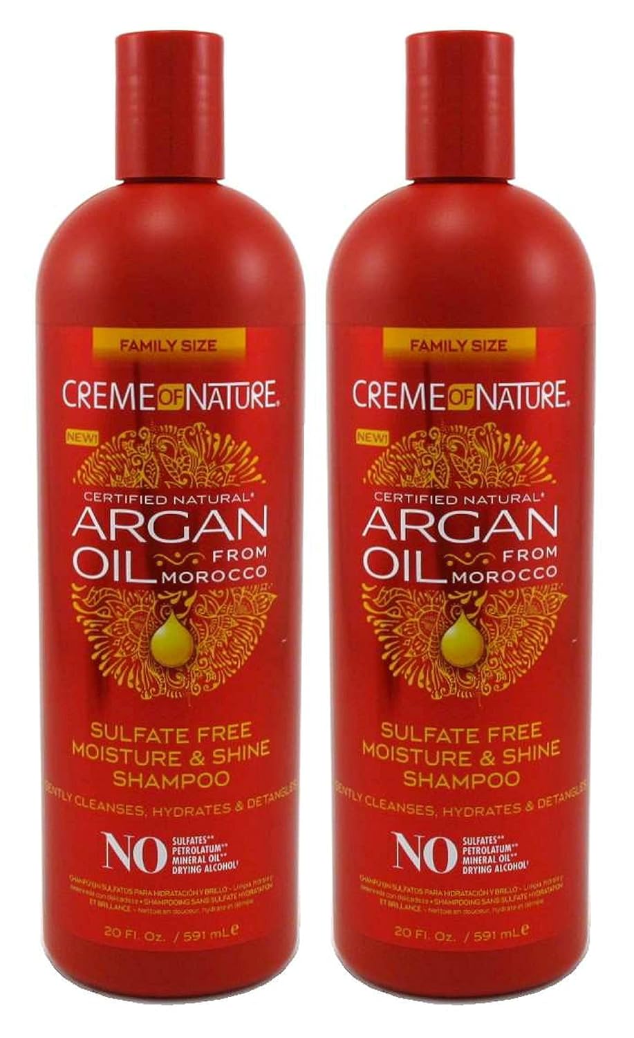 CRM/NAT ARGAN SHAMPOO      20OZ