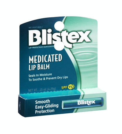 BLISTEX MEDICATED LIP BALM PACK 3X0.15OZ