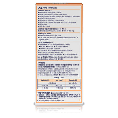 MOTRIN CHD SS 100MG/5ML 120ML GRP