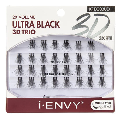 Kiss I Envy 3D Trio Ultra Black Long Length