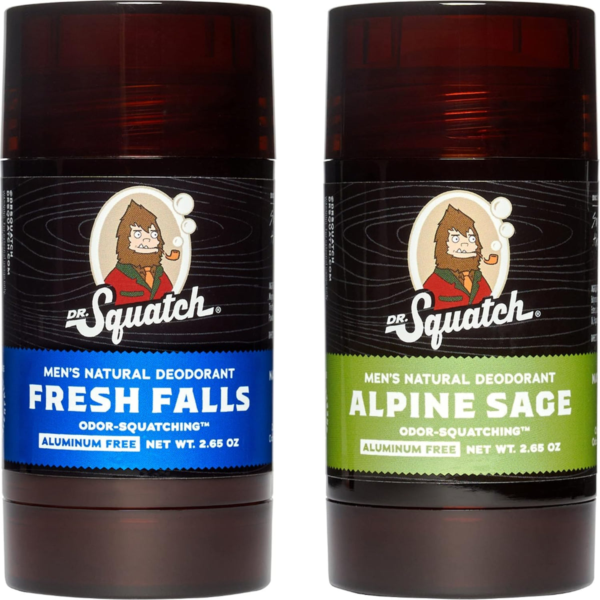 DR. SQUATCH DEODORANT,MENS,BAY RUM