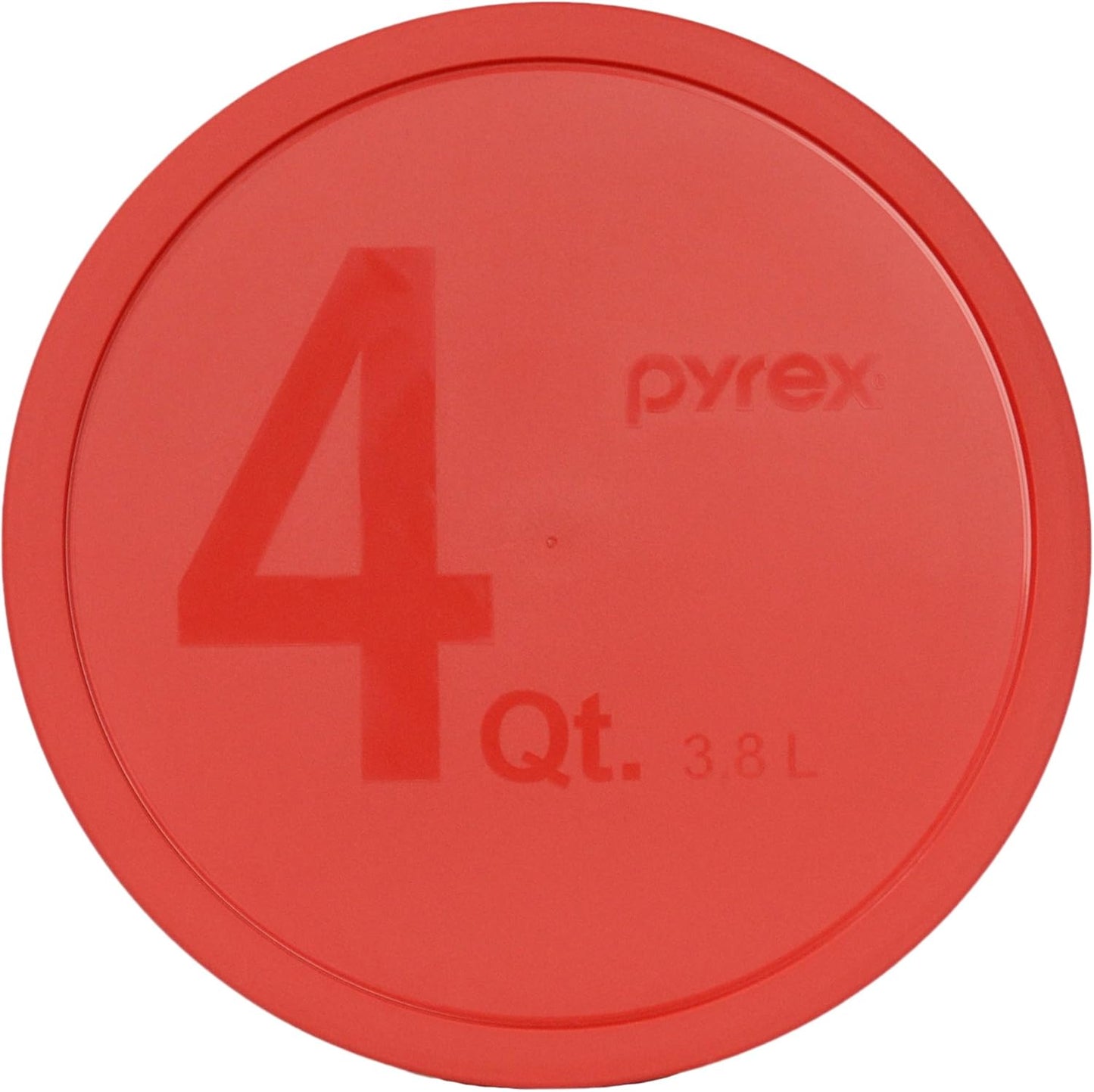 PYREX MXNG BOWL 4QT W/ RED CVR