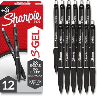 Sharpie 0.8 mm Fine Point Pens, Black, 2 Count