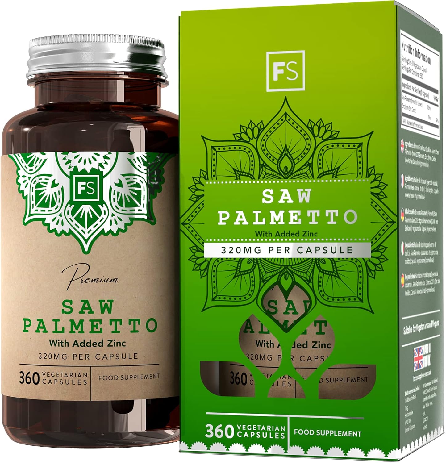 SAW PALMETTO,320MG