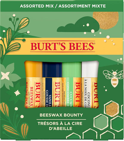 BURTS BEES BEESWAX LPB 4X0.15OZ