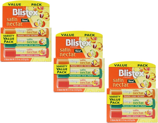 BLISTEX SAT NCTOR ST 0.15OZ 3PK