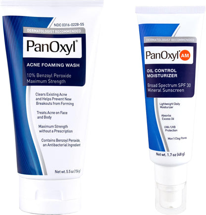 PANOXYL ACNE CREAMY WASH 4% 6OZ
