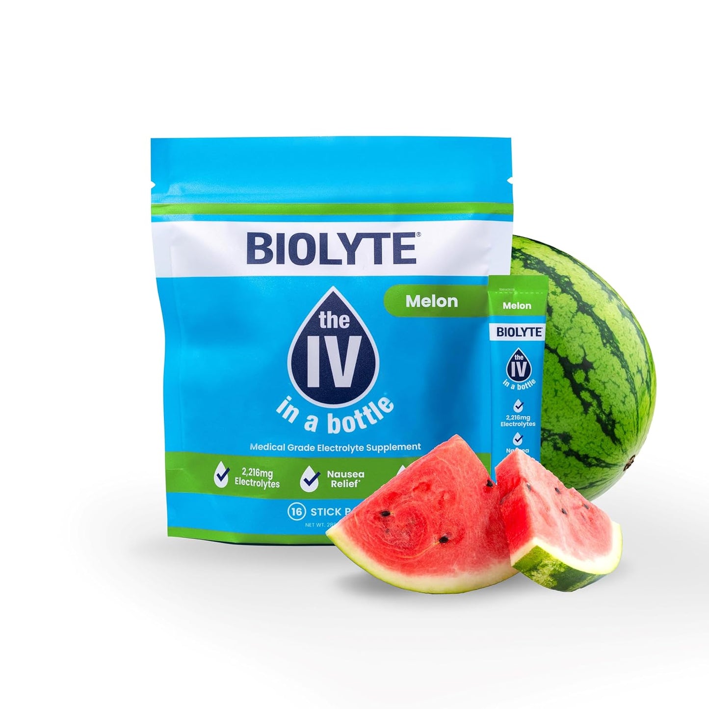 BIOLYTE ELECTROLYT PNCH STCK PWD 6X3.8OZ