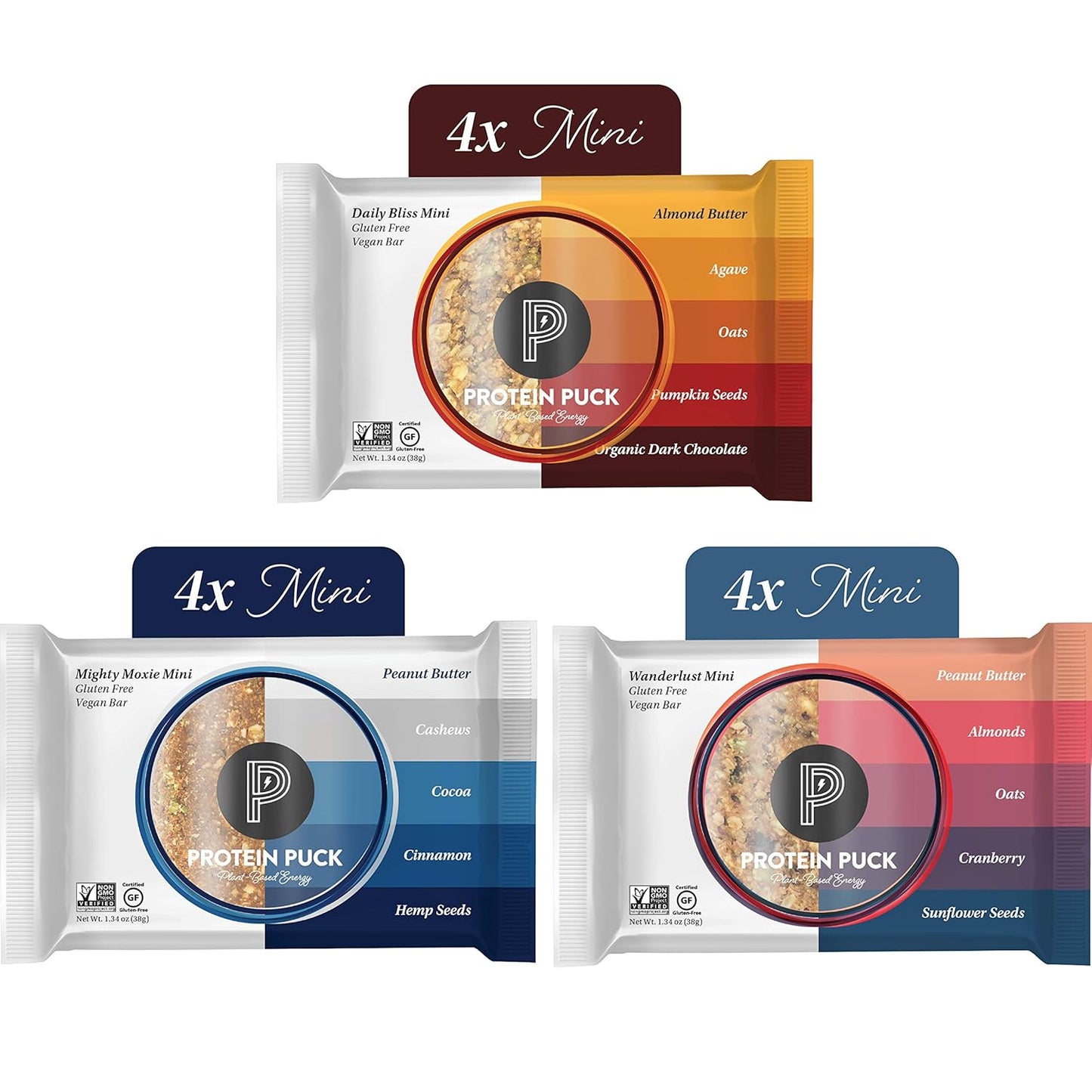 PROTEIN PUCK BAR,MGHTY MOXIE,CCOA CINN