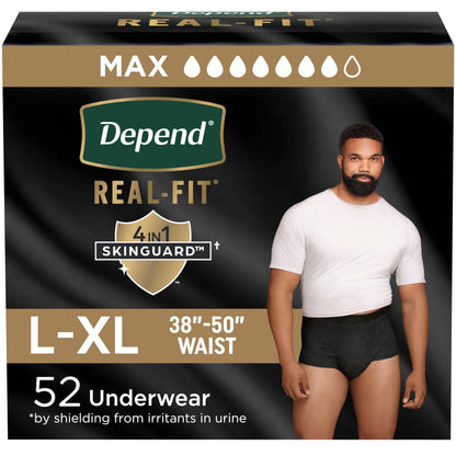 DEPEND REAL FIT BF 12 L/XL MEN