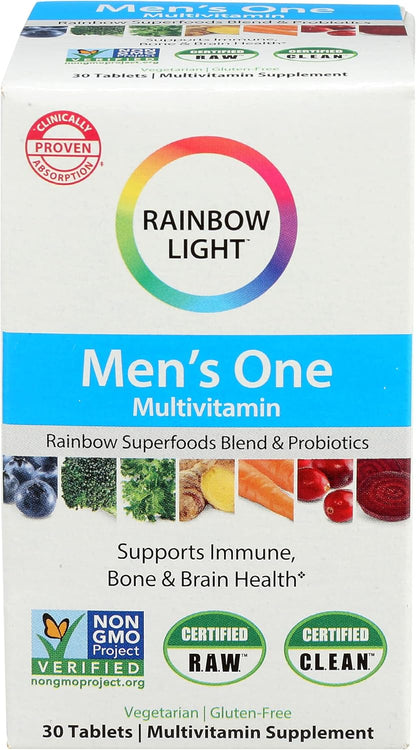 RAINBOW LIGHT MULTIVIT,MENS ONE,50+
