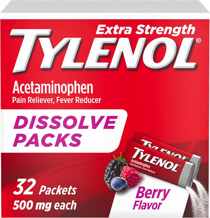 TYLENOL TB 500MG 6 3/PCH ES CPLT