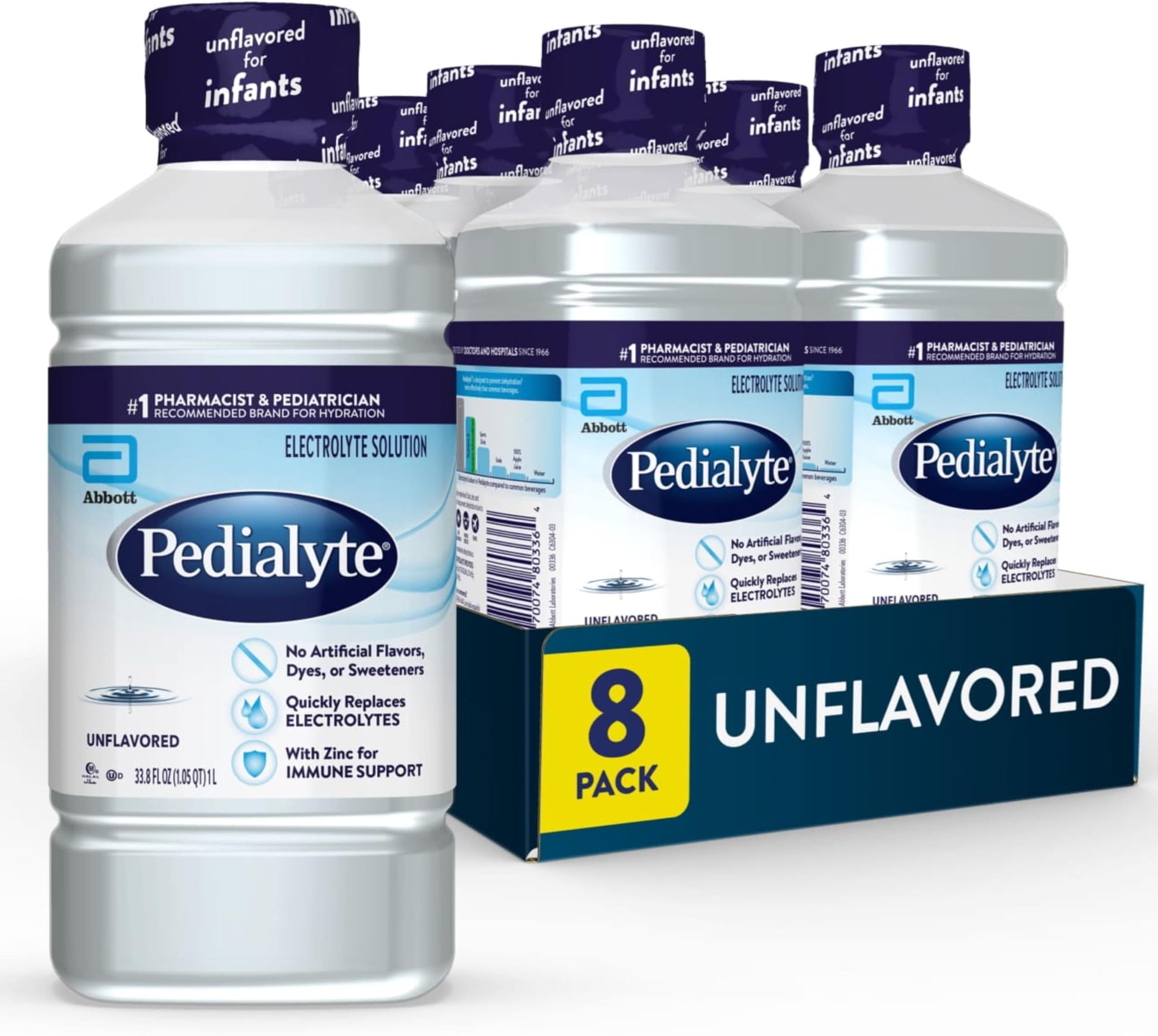 PEDIALYTE UNFLAVORED LIQ 1L