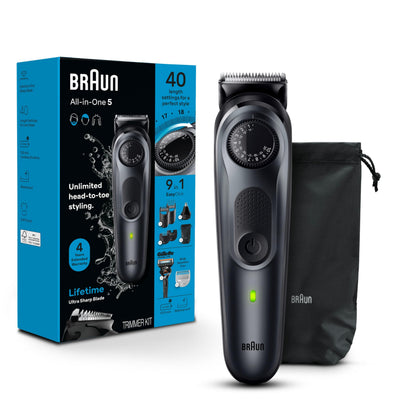 Braun Trimmer All-In-One 5 (9-In-1) Kit 40 Settings