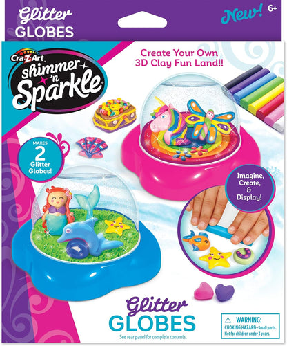 Cra-Z-Art Shimmer ‘n Sparkle Glitter Globes Kit