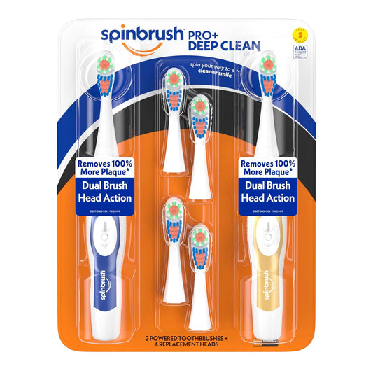 SPINBRUSH TOOTHBRUSH PRO CLEAN MEDIUM