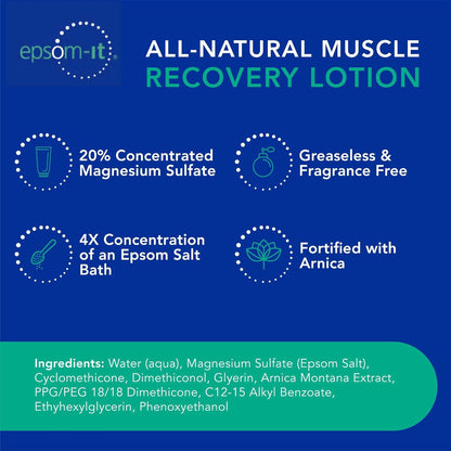 EPSOM-IT MUSCLE RECOVERY LOTION