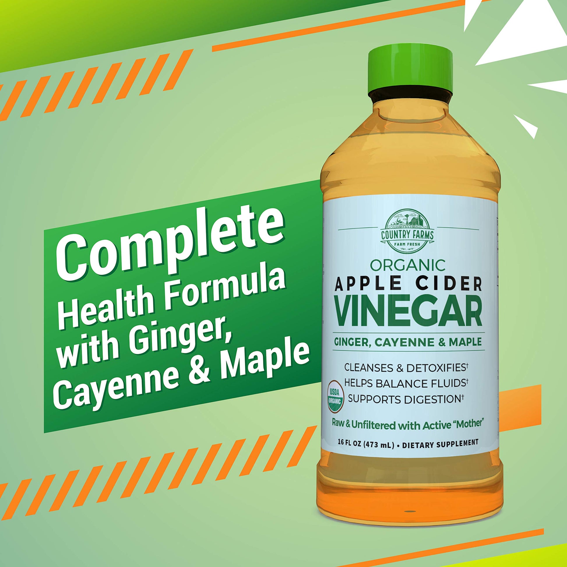 COUNTRY FARMS APPLE CDR VINEGAR,CAPSULE